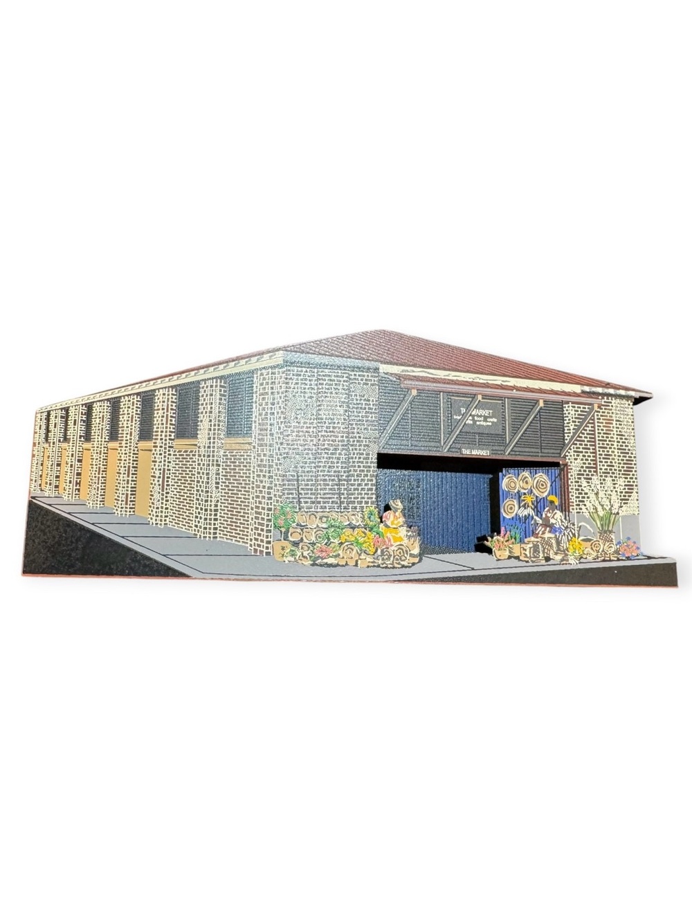 Custom Wood Gifts Painted Wood Charleston SC City Market House Retired Sheila
